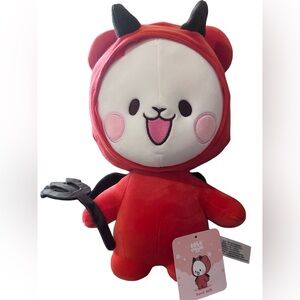 Milk Mocha Bear Devil Milk 18" plush RARE NWT